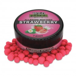 Wafters Wild Feeder Baits - Allround Strawberry 7-9mm Wafters Wild Feeder Baits - Allround Strawberry 7-9mm